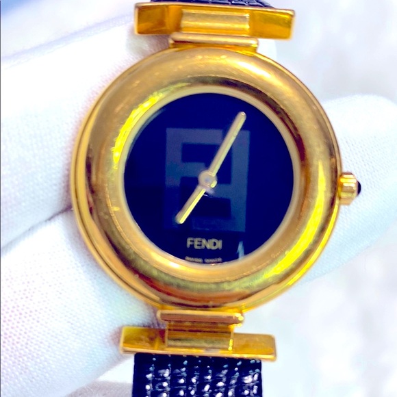 Fendi Accessories - Fendi Gold and Black Wearable Watch 💃🏻 with New strap